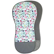 Pinkie extended pad spring flower blue - Stroller liner