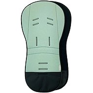 Pinkie extended pad label green/black longitudinal holes - Stroller liner