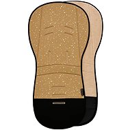 Pinkie extended pad shine gold camel - Stroller liner