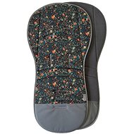 Pinkie extended pad spot neon grey - Stroller liner
