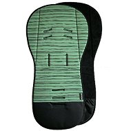 Pinkie extended pad green line - Stroller liner