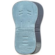 Pinkie Summer Extended Pad Bamboo Blue Longitudinal Holes - Stroller liner