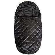 Pinkie Black Square - Stroller Footmuff