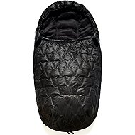 Pinkie Vee Black - Stroller Footmuff