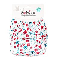 Bobánek Growing swimsuit for large babies, Tulips - Swim Nappies