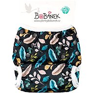 Bobánek Growing Swimsuit for Large Babies, Night Feathers - Swim Nappies
