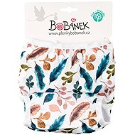 Bobánek Growing Swimsuit for Babies, White Feather - Swim Nappies