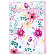 Bobánek Changing Mat, 75 × 75 cm, Pink Flowers - Changing Pad