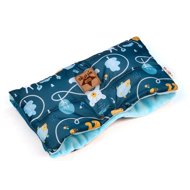 Baby Nellys Premium Forest Animals, waterproof green/blue - Stroller Hand Muff