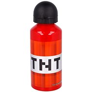 STOR Aluminium bottle Minecraft - TNT red 400 ml - Drinking Bottle