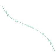 Saro Baby Universal Silicone Cord Mint - Stroller accessories