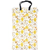 Bobánek Waterproof bag large, Forest animals 1 pc. - Nappy Bags