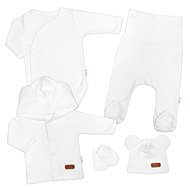 Baby Nellys Maternity Set 5D, Made with love, white, size 56 - Baby Clothing Set