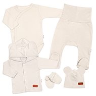 Baby Nellys Maternity Set 5D, Made with love, ecru, size 50 - Baby Clothing Set
