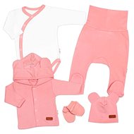 Baby Nellys Maternity Set 5D, Made with love, pink, size 56 - Baby Clothing Set