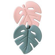Saro Baby Silicone Teether Jungle Mint/Blossom - Baby Teether