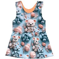 Baby - Smile Laclové šatičky - medvídci  - Baby dress