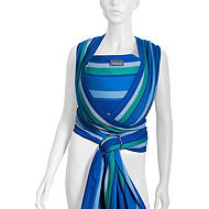 Dacony Scarf 4,2 m (S) + free pair of rings, ocean - Baby carrier wrap
