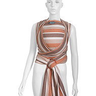 Dacony Scarf 4,2 m (S) + free rings, cinnamon - Baby carrier wrap