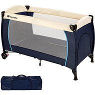 Travel cot 126 × 65 × 80 cm blue - Travel Bed