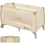 Travel cot 126 × 65 × 80 cm beige - Travel Bed