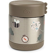 Done by Deer Tiny Trails Food Jar, Sand, 300ml - Children's Thermos