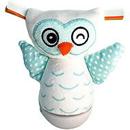 Wiky Roly Poly Owl with effects 16 cm - Baby Sleeping Toy
