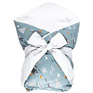 Satine forest feather wrap 80x80 cm - Swaddle Blanket