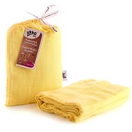 XKKO BMB Bamboo wrap 120 × 120 - Lemon - Swaddle Blanket