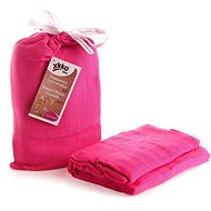 XKKO BMB Bamboo Wrap 120 × 120 - Magenta - Swaddle Blanket