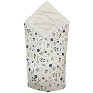 Maceshka Basic s potiskem, raketky - Swaddle Blanket
