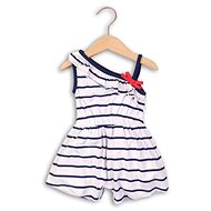 Babaluno Girls overalls CORAL 3 blue 86/92 cm - Baby Romper