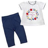 Babaluno Girls set Butterfly 4 Top & Leggings size 68/74 cm - Clothes Set