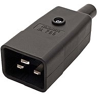 Bachmann IEC320 C20 male, 250 V/16 A, cable connector (915.175) - Connector