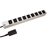 Bachmann 19'' power supply panel 1U, 9 × socket C13, 2 m, fork C20 (333.6163) - Surge Protection Socket Strip