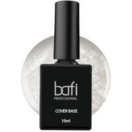 Bafi Cover base Milky / shimmer 10 ml - Nail Polish