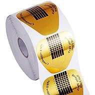 BAFI Gold paper templates for nail modelling, 500 pcs - Manicure Tools