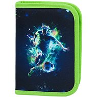BAAGL School pencil case single tier Football Player - Pencil Case