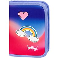 BAAGL Single Layer School Pencil Case Rainbow Red - Pencil Case