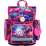 BAAGL Schulranzen Ergo Flamingos - Schulranzen