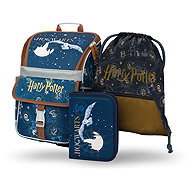 BAAGL 3 SET Zippy Harry Potter Hogwarts: briefcase, pencil case, bag - School Set