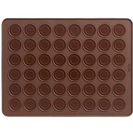 Lékué Silicone plate/foil for macaroons 30 × 40 cm, brown - Baking Mat