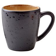 Bitz Mug with handle 19 cl Black/Amber - Mug