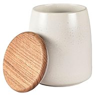 Bitz Jar with lid 16,5 Matte Cream - Storage Jar