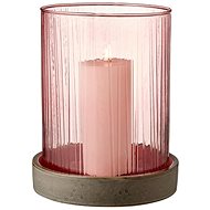 Bitz Candle holder with LED candle with timer 24 Pink - Candlestick