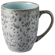 Bitz Stoneware mug with handle 30cl Grey/Light Blue - Mug