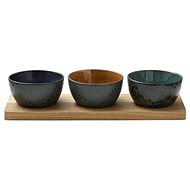 Bitz Serving set Cabaret Blue/Green/Amber - Serving Set