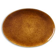 Bitz Oval Serving Bowl 45x34 Black/Amber - Bowl