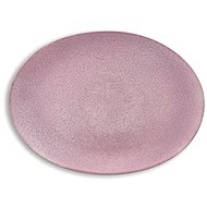 Bitz Oval Serving Bowl 45x34 Grey/Light Pink - Bowl