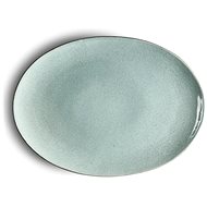 Bitz Oval Serving Bowl 45x34 Grey/Light Blue - Bowl